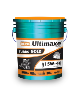 OKAYA ULTIMAXE TURBO GOLD 15W-40 API CI4 PLUS Diesel Engine Oil